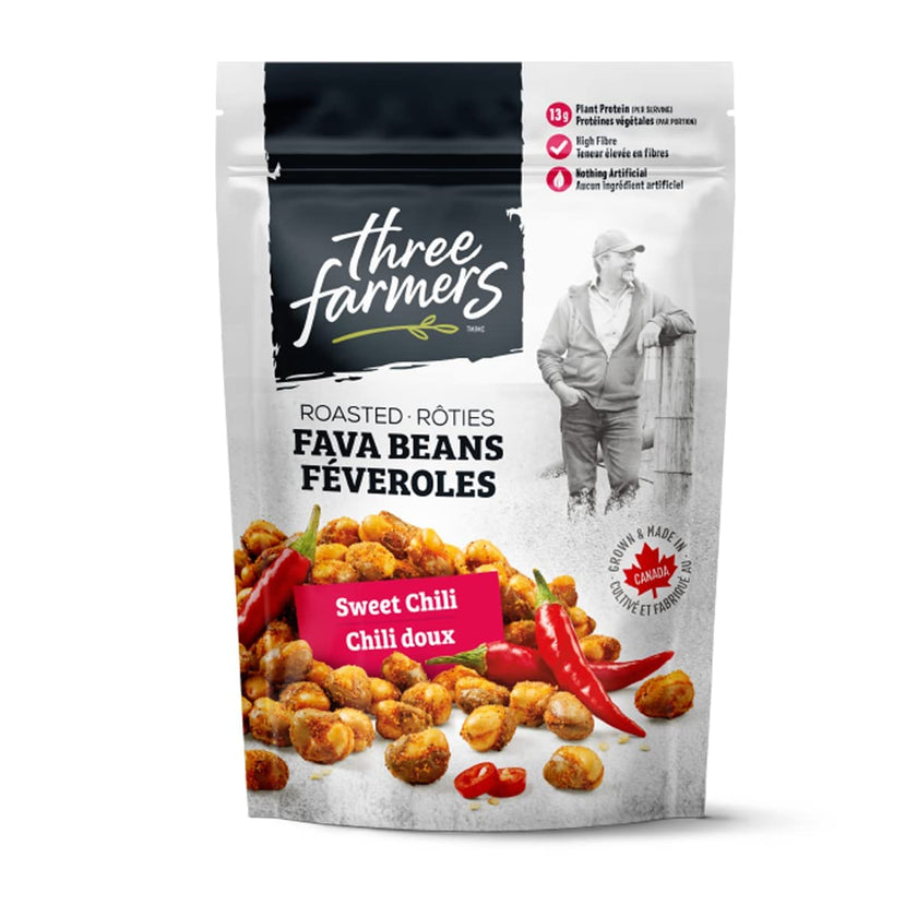 Three Farmers - Roasted Fava Beans - Sweet Chili (140g)