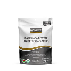 Rootalive - Organic Gelatinized Black Maca Pwd (454g)