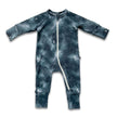 Bamboo Baby Zipper Footed Onesie | Outer Space