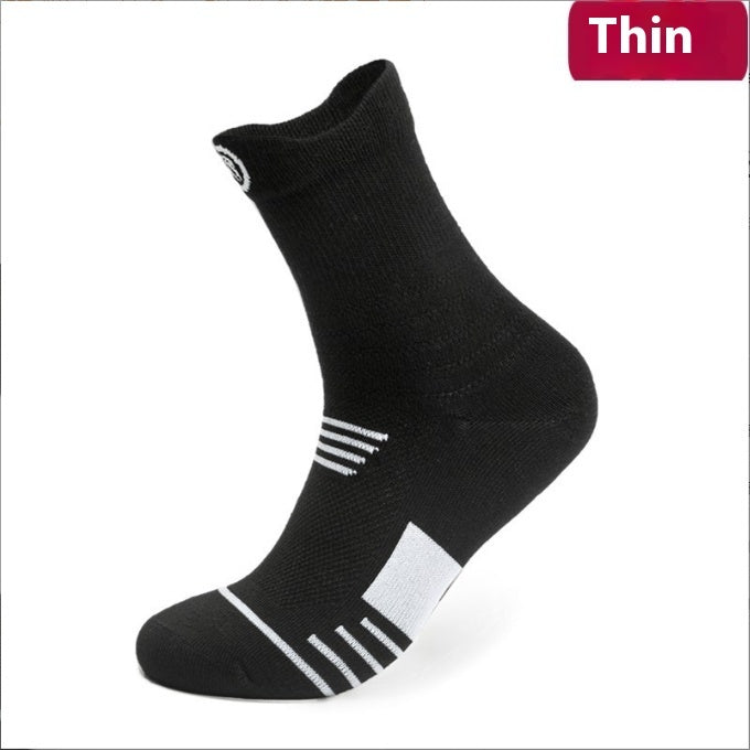 Cotton Blend Ankle Socks – Black, White & Gray | Short & Middle Tube