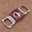 Stainless Steel Cutter - Thickened Wood Inlaid