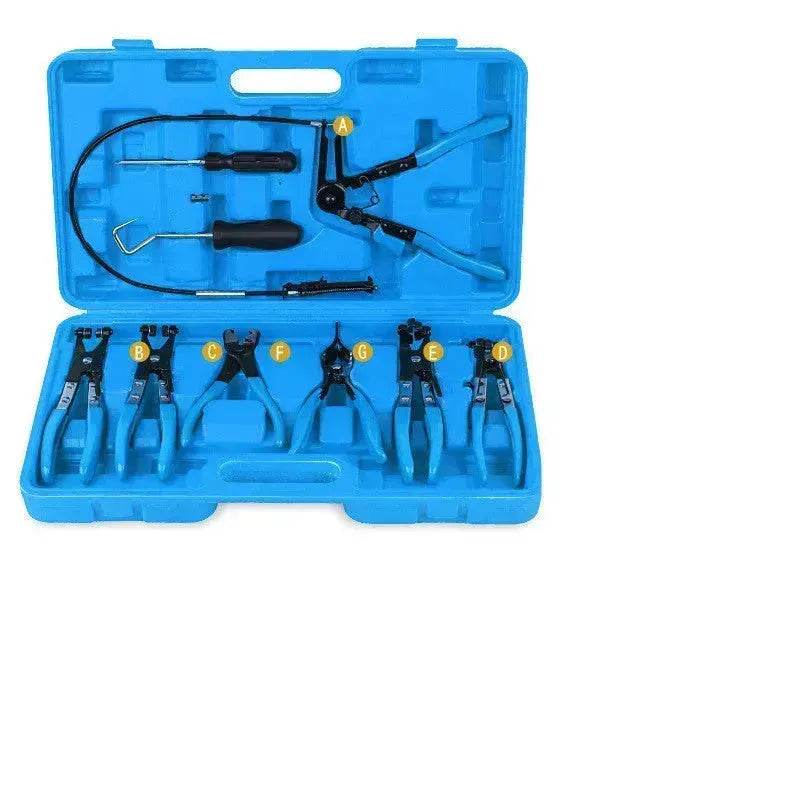Automotive Repair Tool set  9pcs Wire Long Reach Hose Clamp Pliers Set