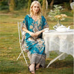 Women's Middle East Plus Size Loose Robe Seaside Resort Dress Maternity Dress
