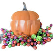 Starry Night Glass Halloween Pumpkin Decoration