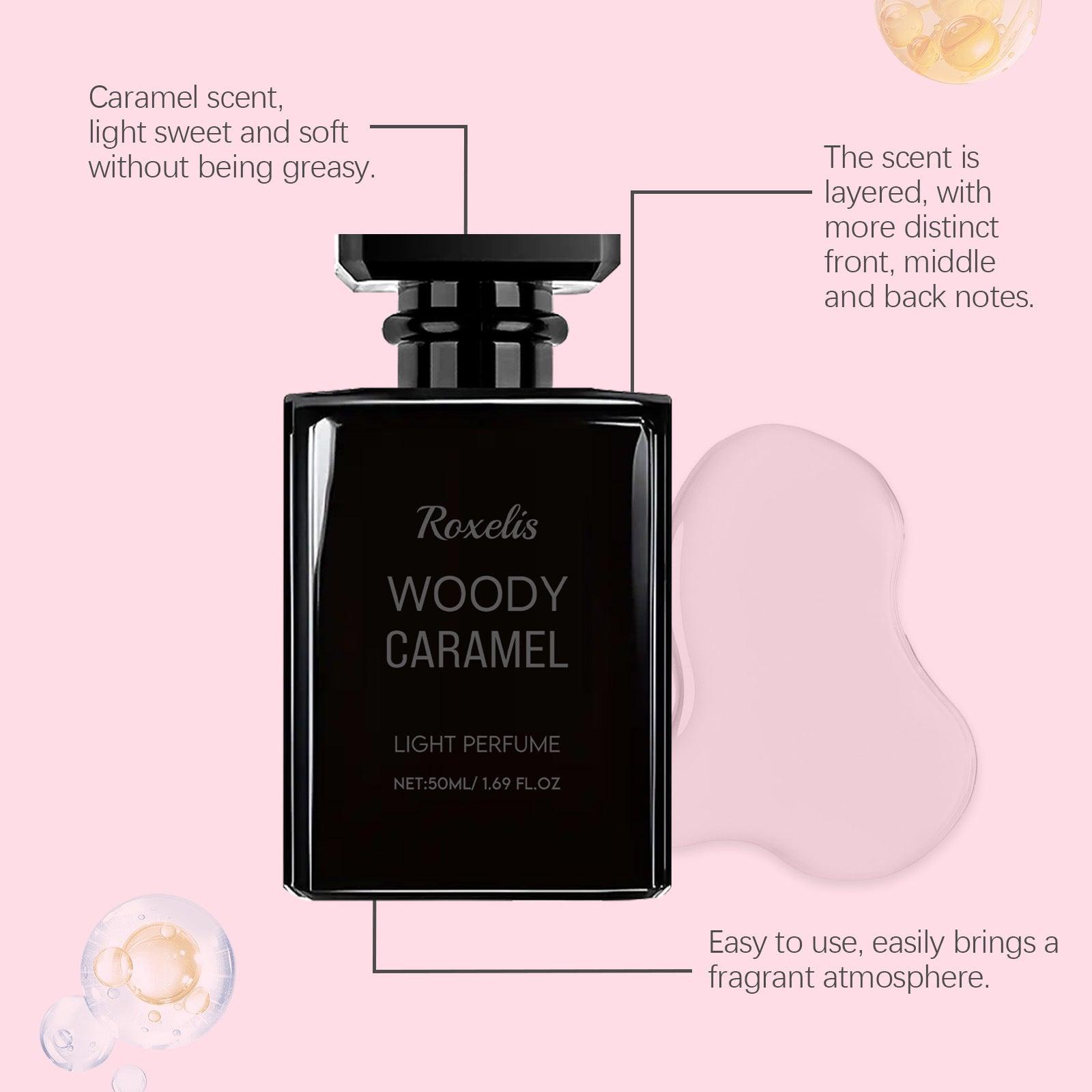 Woody Caramel Light Perfume – 50ml Sandalwood & Musk Scent