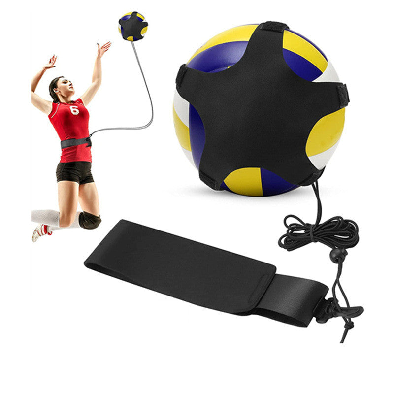Volleyball Training Belt & Ball Buckle – Nylon Solo Practice Aid for Kids & Adults