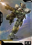 Graze Custom (Premium Card Collection Gundam Assemble) (T-016) - Gundam Promotional Cards Holofoil