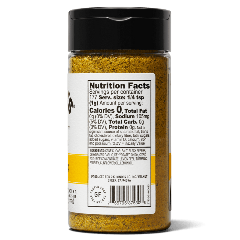 Kinder's Lemon Pepper Seasoning