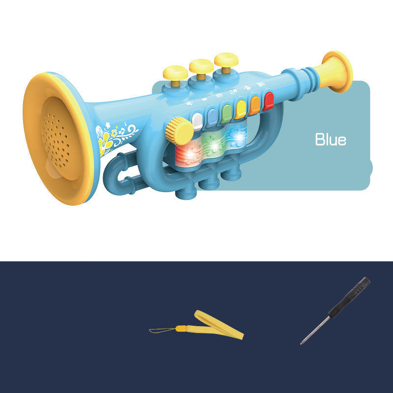 Kids Electric Saxophone Trumpet Clarinet Music Toy Set – Early Education Instrument
