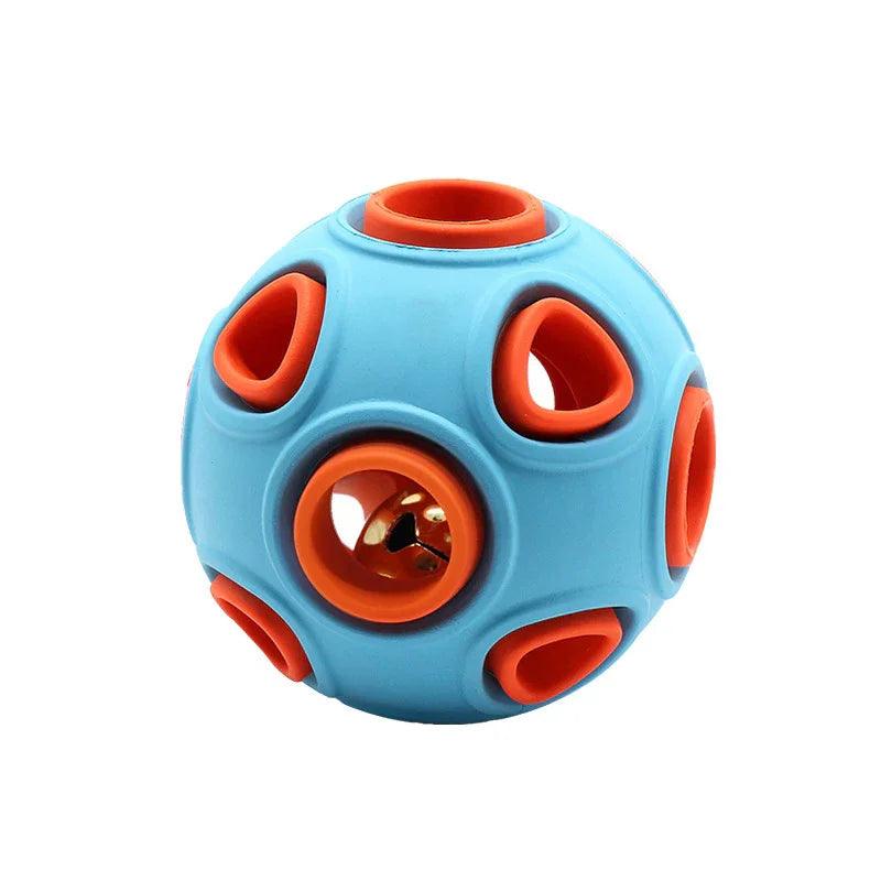 Luminous Sounding Dog Toy Ball – Rubber Fetch & Jingle Toy for Dogs (S/M)