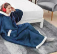 Oversized Fleece Hoodie Blanket with Pockets, Multiple Colours | Short–150 cm