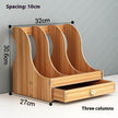 Minimalist Wooden Desk Organizer Office Table Organizer