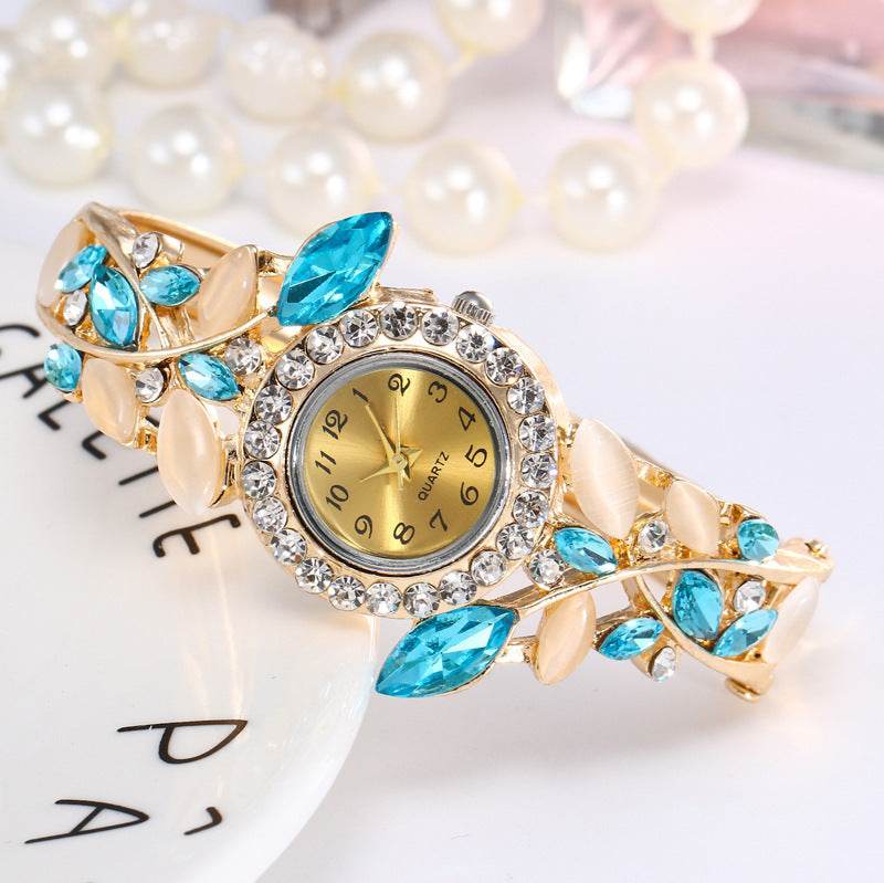 Diamond ladies fashion bracelet women watch
