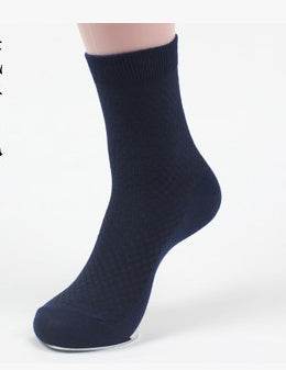 Socks men's new bamboo fiber men's business socks