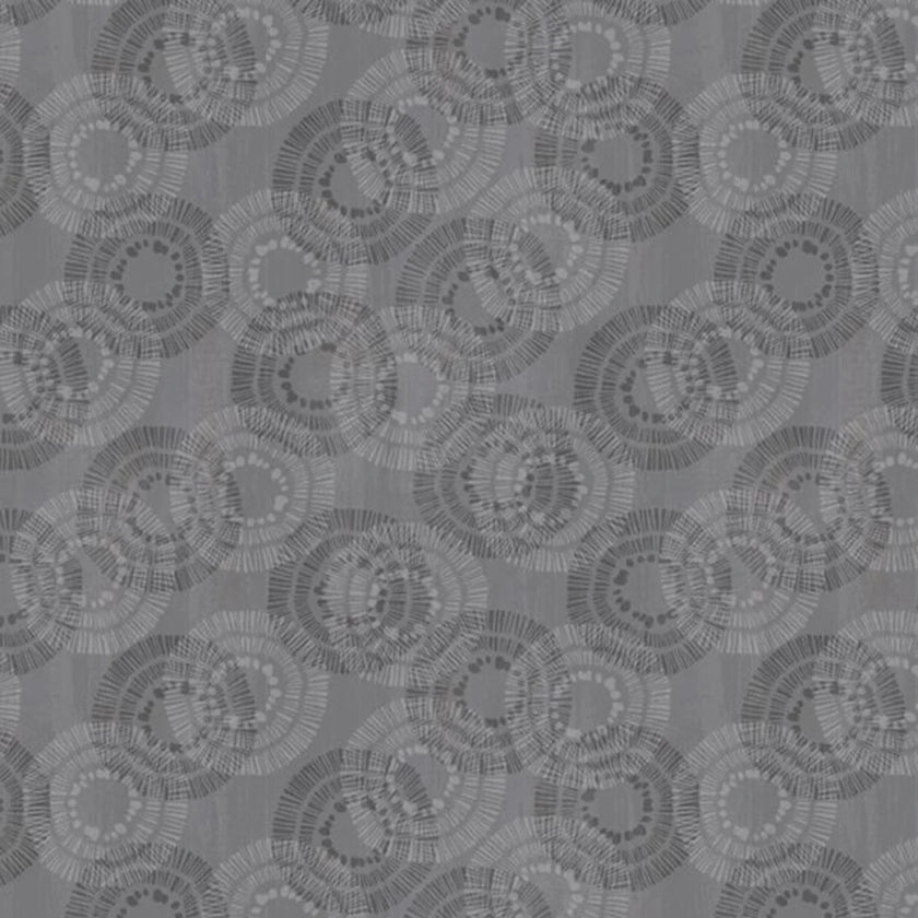 Wilmington Prints' Essential Basics - Slate Circle Burst