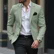 Men's Casual Light Business Suit Jacket – Slim Fit, 2 Colors, S–XXL