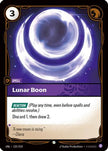 Lunar Boon (125/219) - Unleashed Foil
