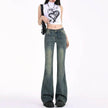 High Street Hot Girl Loose Retro Skinny Baggy Jeans Pant For Women