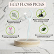 The Future Is Bamboo - Eco Floss Picks - FRESH MINT (50ct)