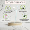The Future Is Bamboo - Eco Floss Picks - FRESH MINT (50ct)