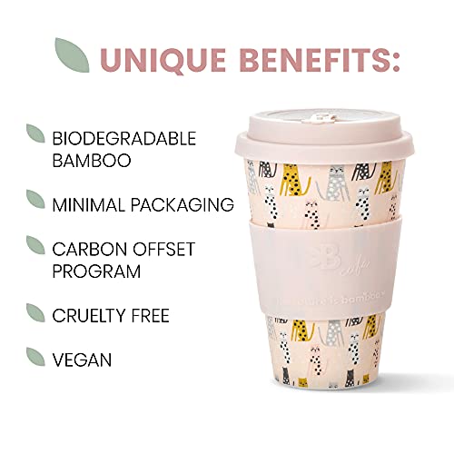 The Future Is Bamboo - B. Café Bamboo Cups - Feline Fine (1un)