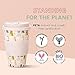 The Future Is Bamboo - B. Café Bamboo Cups - Feline Fine (1un)