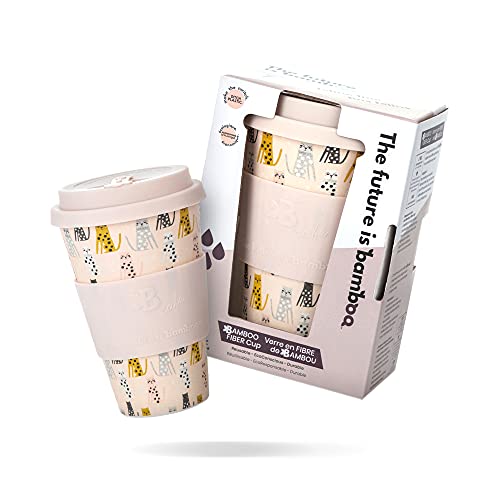 The Future Is Bamboo - B. Café Bamboo Cups - Feline Fine (1un)
