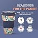 The Future Is Bamboo - B. Café Bamboo Cups - Sugar Bush (1un)