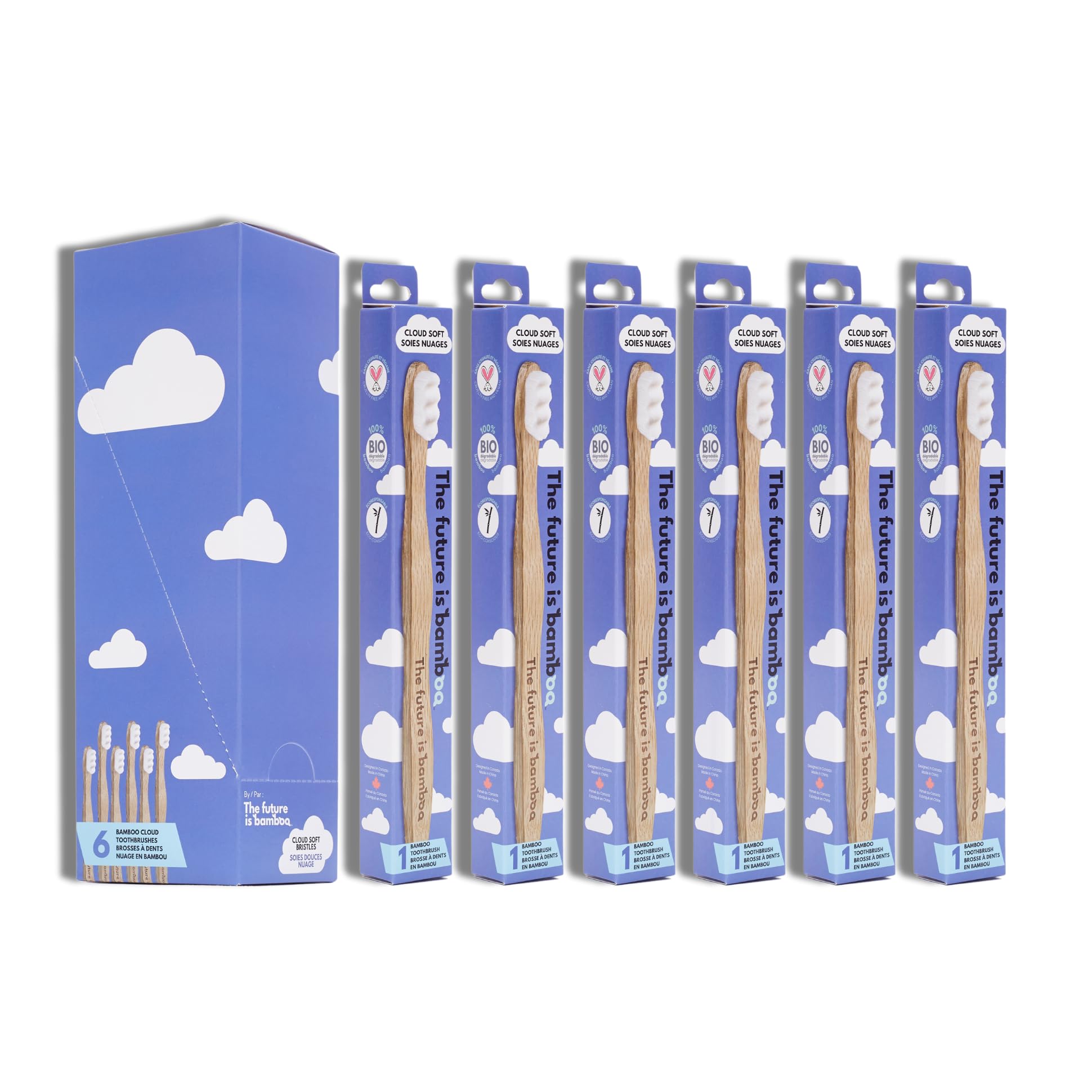 The Future Is Bamboo - Cloud Brush (1un)