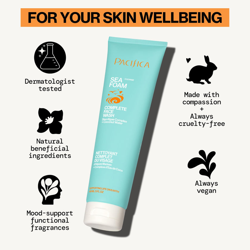 Pacifica - Sea Foam Complete Face Wash (147ml)