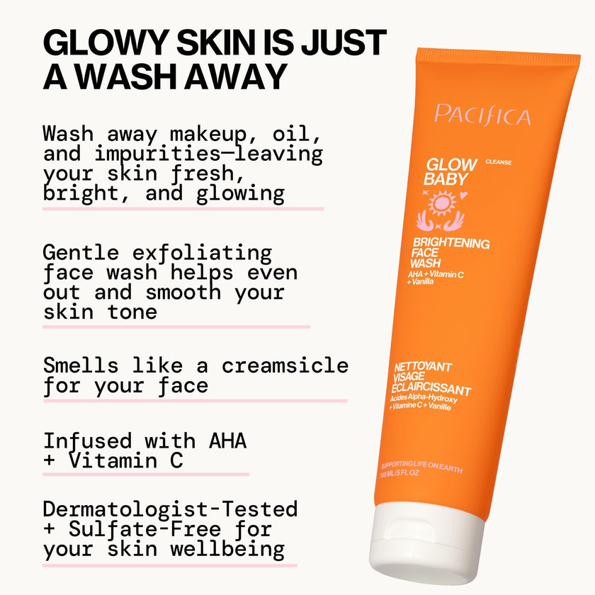 Pacifica - Glow Baby Brightening Face Wash (147ml)