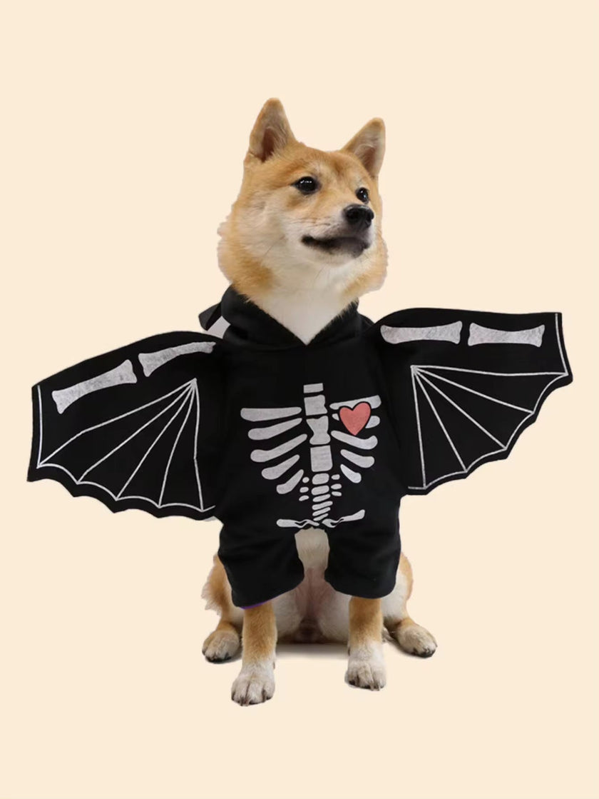 BatDog Halloween Costume | Dog Costume with Hat