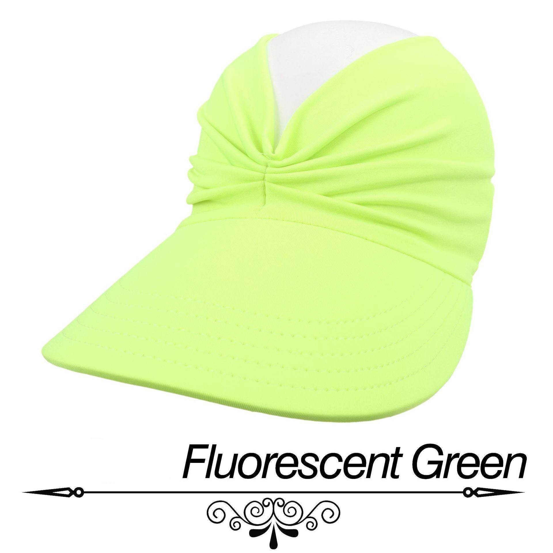 Summer Beach Visor Sun Hat for women Cross-border Spring Open Top UV protection Visor Hat