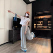 Casual Fashion Oversized Baggy Workwear Pant for women