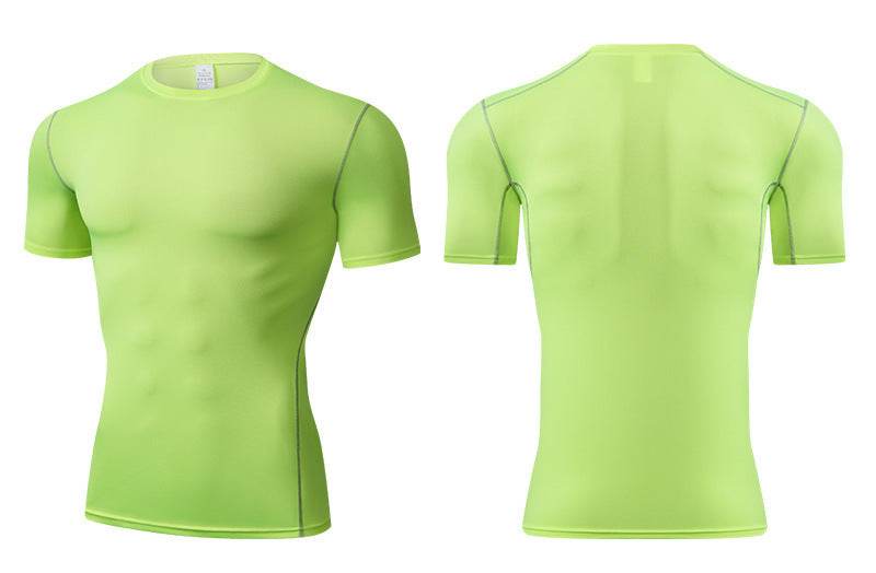 Short sleeve Muscle Fit Workout shirt for men