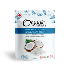 Organic Traditions - Coconut, Shredded (190g)