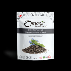 Organic Traditions - Chia Seeds, Dark Whole (454g)