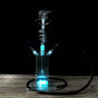 European and American LED Rotating Glass Hookah