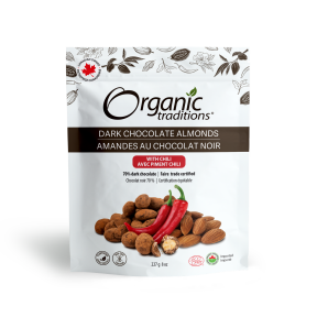 Organic Traditions - Almonds, Dark Chocolate With Chili (227g)