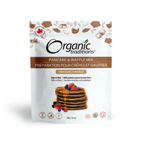 Organic Traditions - Pancake And Waffle Mix- Chocolate (300g)
