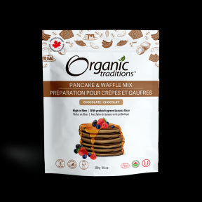 Organic Traditions - Pancake And Waffle Mix- Chocolate (300g)