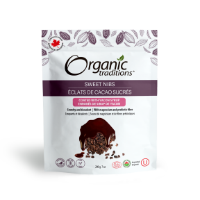 Organic Traditions - Sweet Cacao Nibs Yacon (200g)