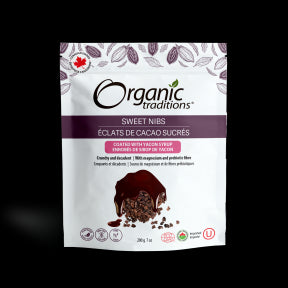 Organic Traditions - Sweet Cacao Nibs Yacon (200g)