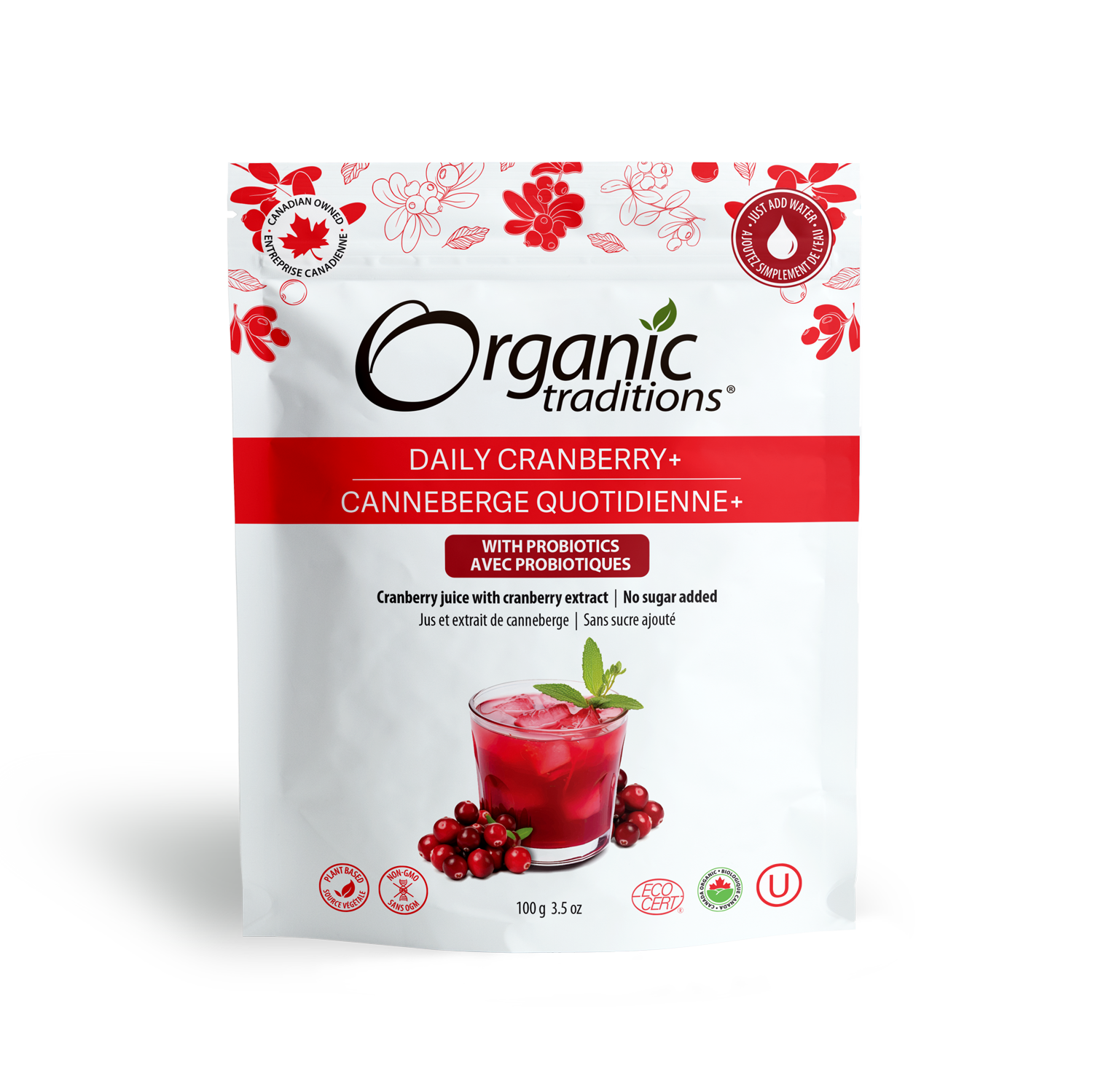 Organic Traditions - Daily Cranberry + (100g)