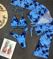 Women's Bikini Swimsuit Set – Padded Two-Piece in Blue, Green, Pink & Leopard (S–L)
