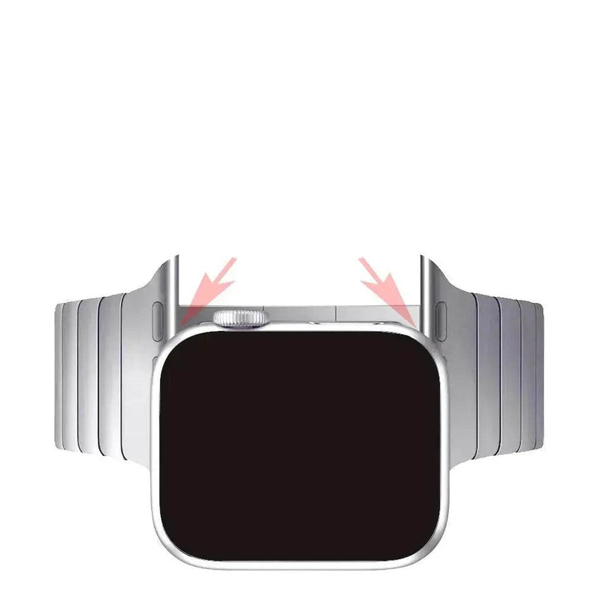 Private Model Chain Strap Stainless Steel Replaceable Apple iwatch strap