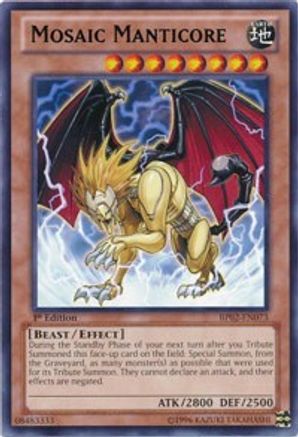 Mosaic Manticore (BP02-EN073) - Battle Pack 2: War of the Giants Unlimited