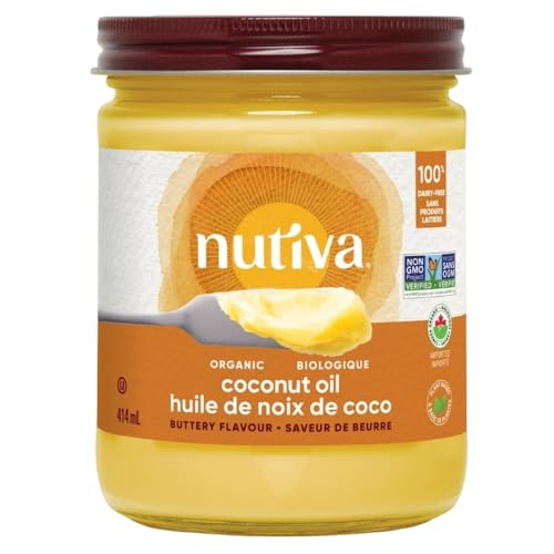 Nutiva - Buttery Refined Coconut Oil (414ml)