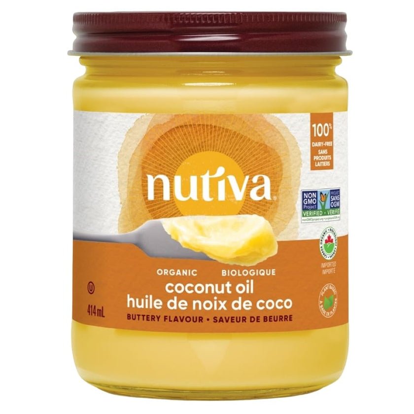 Nutiva - Buttery Refined Coconut Oil (414ml)