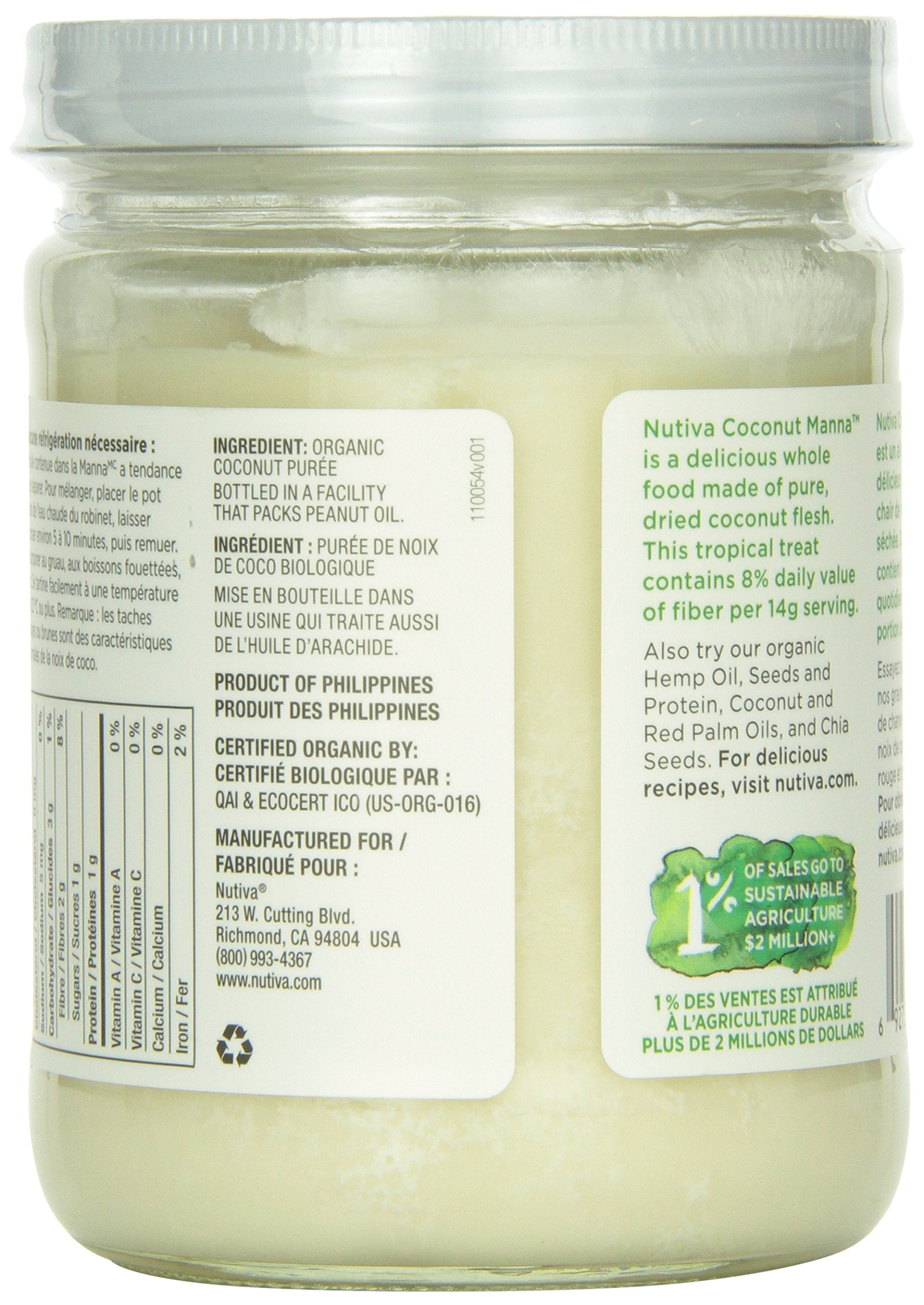 Nutiva - Organic Coconut Manna (425g)